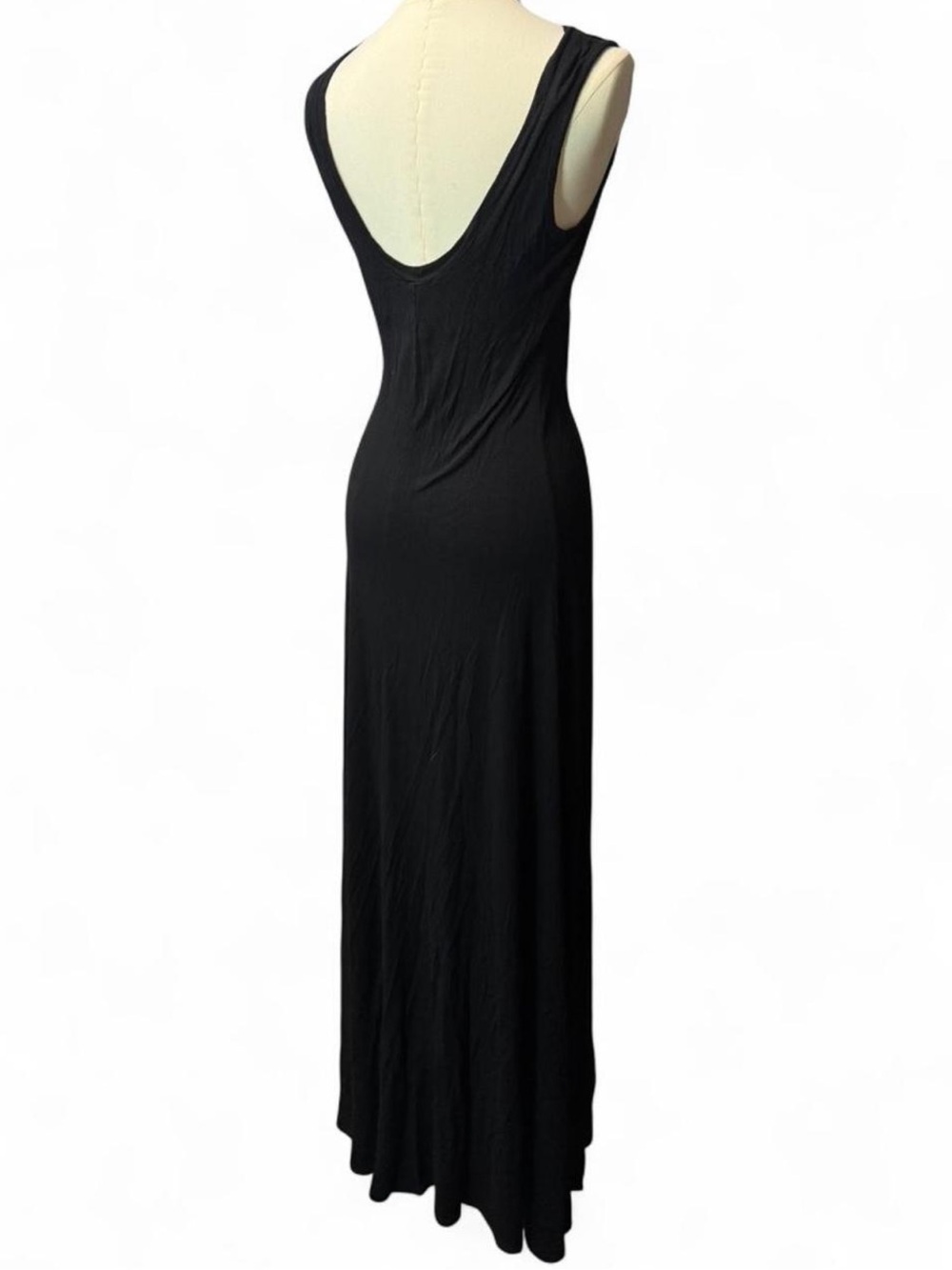 Scoop NYC Black Backless Maxi Dress